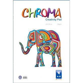 A&G Chroma 22 μπλοκ χεροτεχνίας 25x35 25Φύλλα