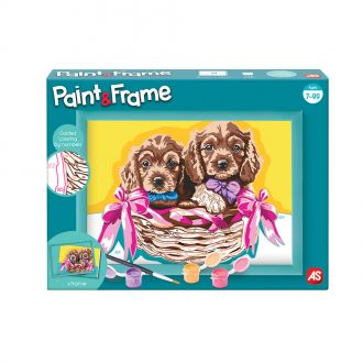 AS Company Paint&frame  Adorable puppies (1038-41019)