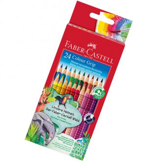 Faber Castell ξυλομπογιές grip 24τμχ 112424