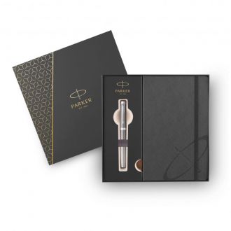 Parker Set IM Rituals T.Grey  Rollerball + Notebook (1159.2302.51)