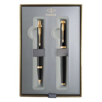 Parker Set Στυλό I.M. CR Black Rollerball - Ballpen (1159.4024.02)