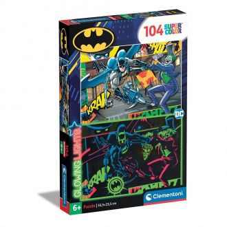 AS Clementoni παζλ Puzzle Glowing Lights Batman 104pcs (1210-27175)