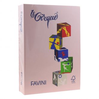 Favini Le Cirque Χρωματιστό χαρτί A4 160gr 250Φ Ροζ (108)