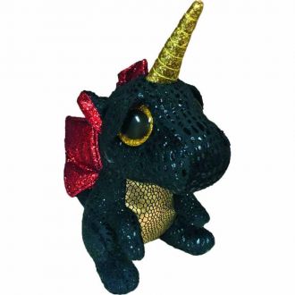 Ty Beanie Boos Grindal the Black Dragon 15cm