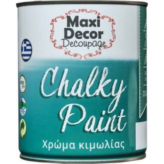 Maxi Decor χρώμα κιμωλίας chalky paint 750ml Κίτρινο Παστέλ (508)