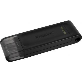 Kingston USB Stick 3.2 data traveler 70  type-C 64GB Black (DT70/64GB)