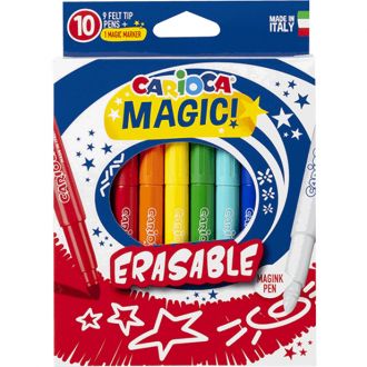 Carioca μαρκαδόρος Magic erasable 9+1