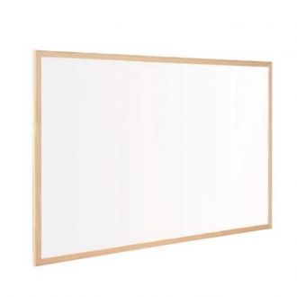 Describo πίνακας λευκός με ξύλινο πλαίσιο  40χ60εκ.