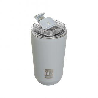 Ecolife coffee thermos 360ml Pure Grey 33-BO-4119