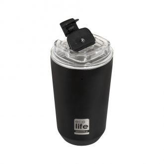 Ecolife coffee thermos 360ml Pure Black  33-BO-4120