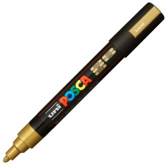 Posca μαρκαδόρος ανεξίτηλος 1.8-2.5mm Gold (PC-5M-GD)