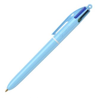 BIC Στυλό Διαρκείας 4 Colors Pastel Blue 1.0mm  517320PB