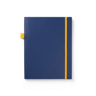 Bookaroo σημειωματάριο Bigger ριγέ με λάστιχο 18,5x24,5cm 192pgs - Navy (53647N)