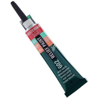 Amsterdam relief περίγραμμα γυαλιού 20ml Deep Green (602)