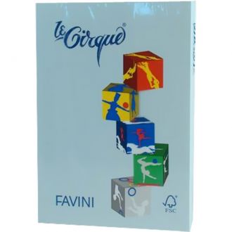 Favini Le Cirque Χρωματιστό χαρτί A4 160gr 250Φύλλα μπλέ ανοιχτό(101)