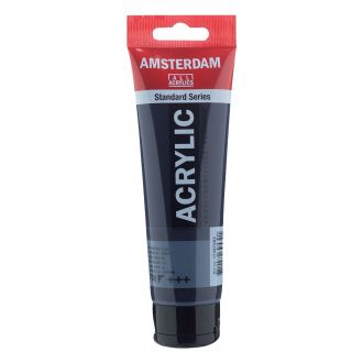 Royal Talens Amsterdam acrylic 120ml Payne's Grey (708)