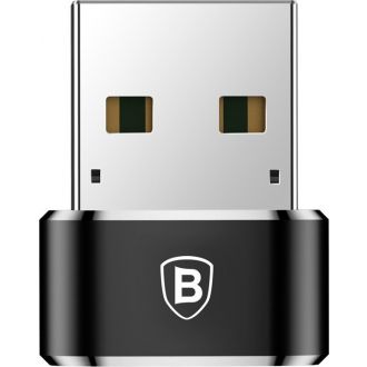 Baseus αντάπτορας  usb-A to usb-C Black