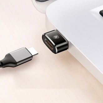 Baseus αντάπτορας  usb-A to usb-C Black