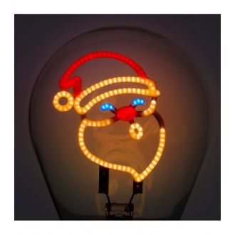 Legami light bulb fiction - Santa