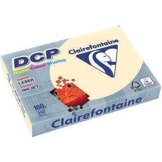 Clairefontaine DCP Χαρτί εκτύπωσης A4 160gr 250 Φύλλων Ivory (6826)