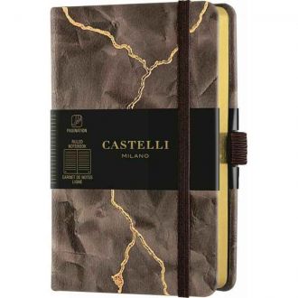 Castelli σημειωματάριο ριγέ 13x21 wabi sabi lightning  QC6QI.571