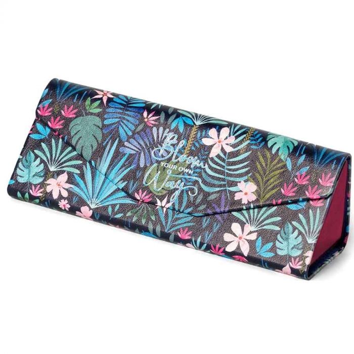 Legami foldable glasses case - see you soon - Flowers Tropical (FGC0013)